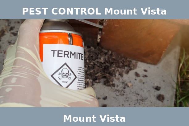 PEST CONTROL Mount Vista